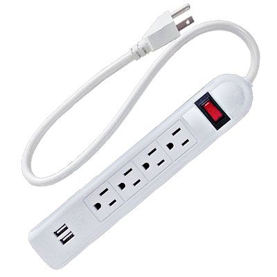 Regleta con USB